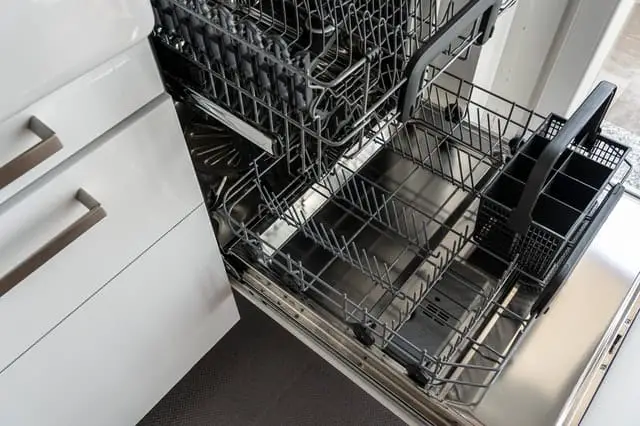 dishwasher open